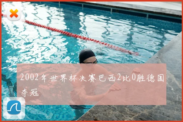 2002年世界杯决赛巴西2比0胜德国夺冠