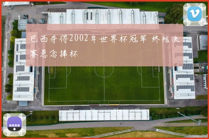 巴西夺得2002年世界杯冠军 终结决赛悬念捧杯